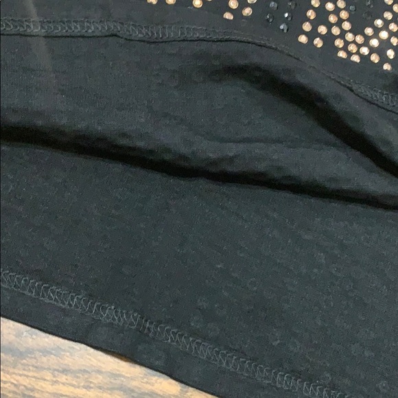 Gold and Black Studded Mini Skirt (NWOT) - Picture 5 of 8